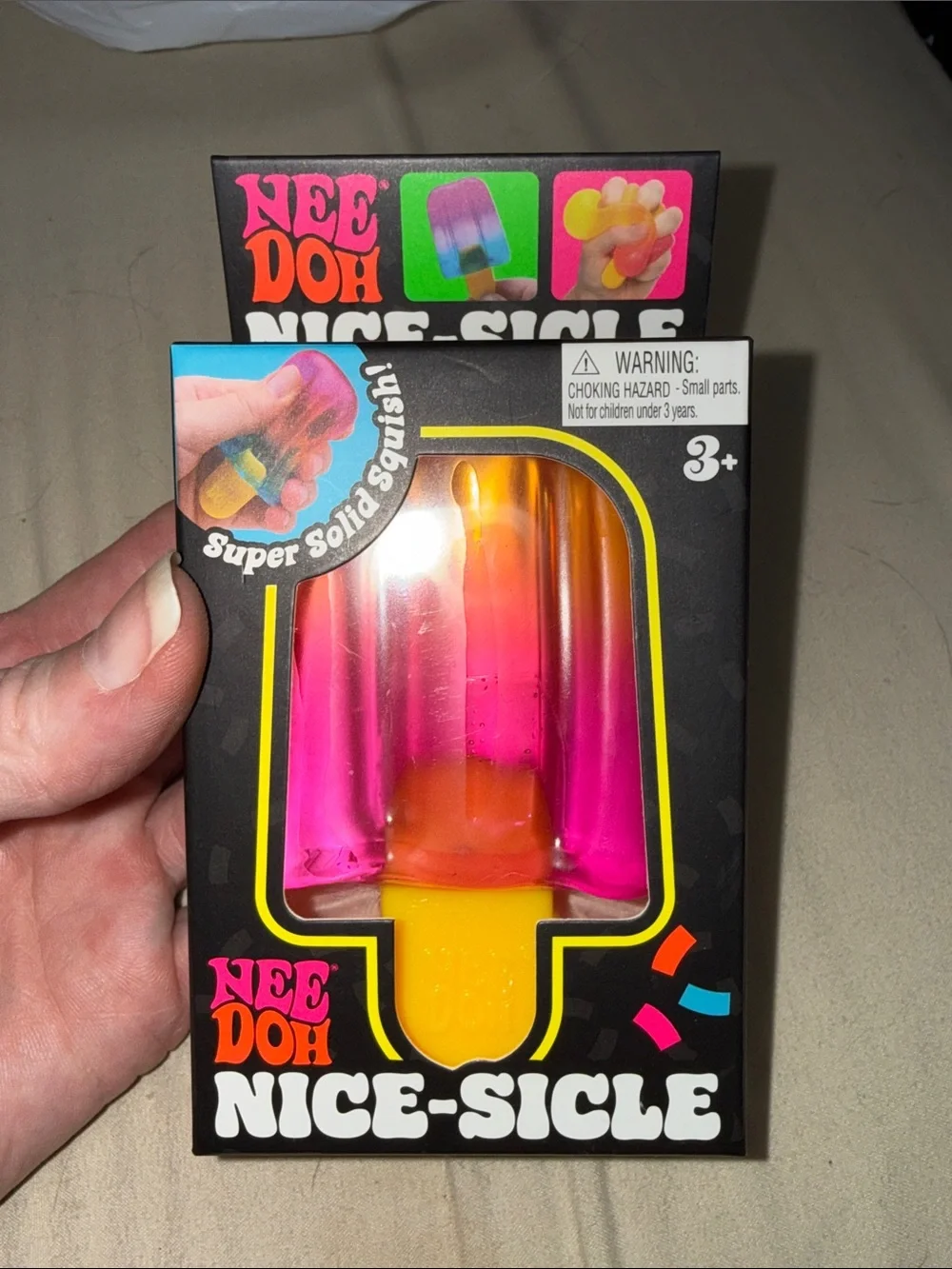 NEEDOH Nice-Sicle Pink & Orange Popsicle NIB